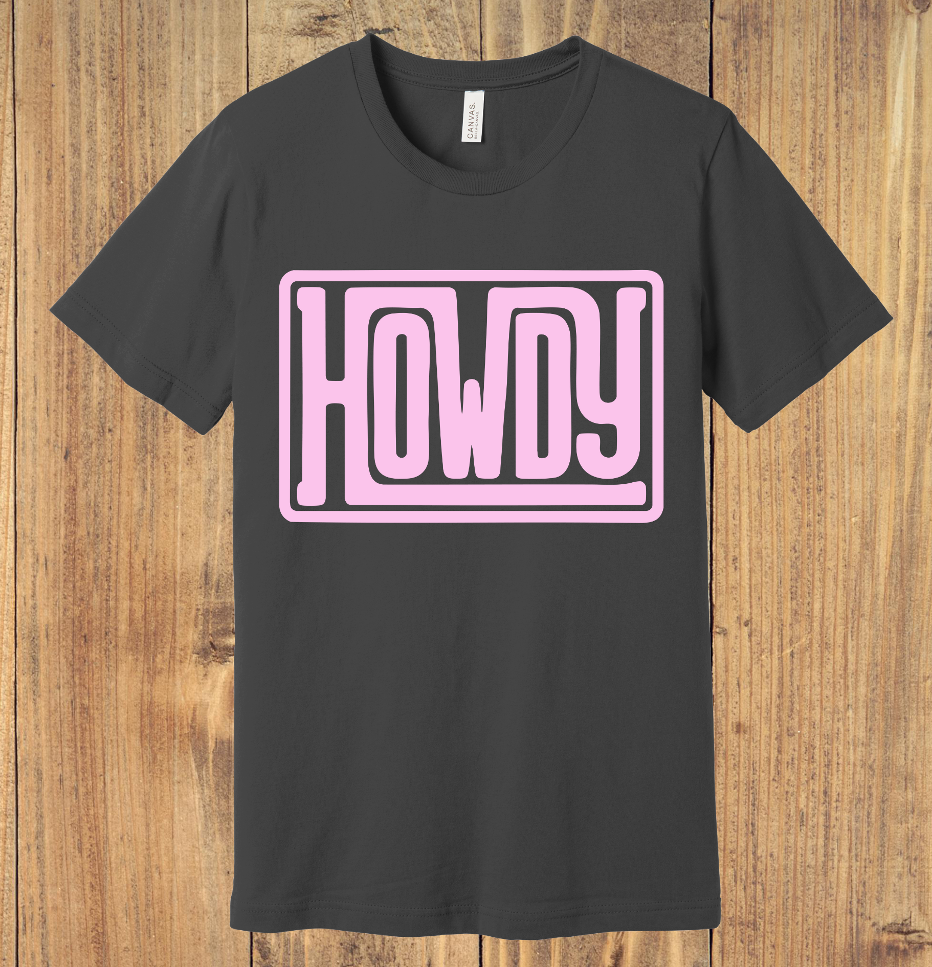 57 - Howdy T-shirt PINK