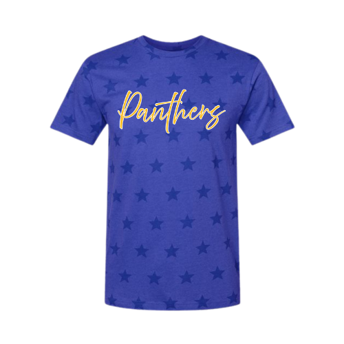 Panthers Royal Blue Star Shirt