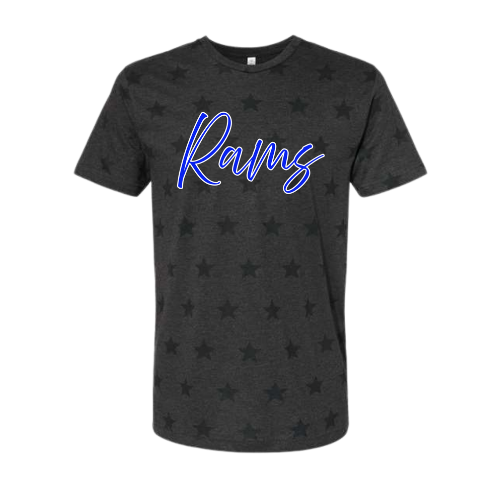 Rams Smoke Star T-Shirt