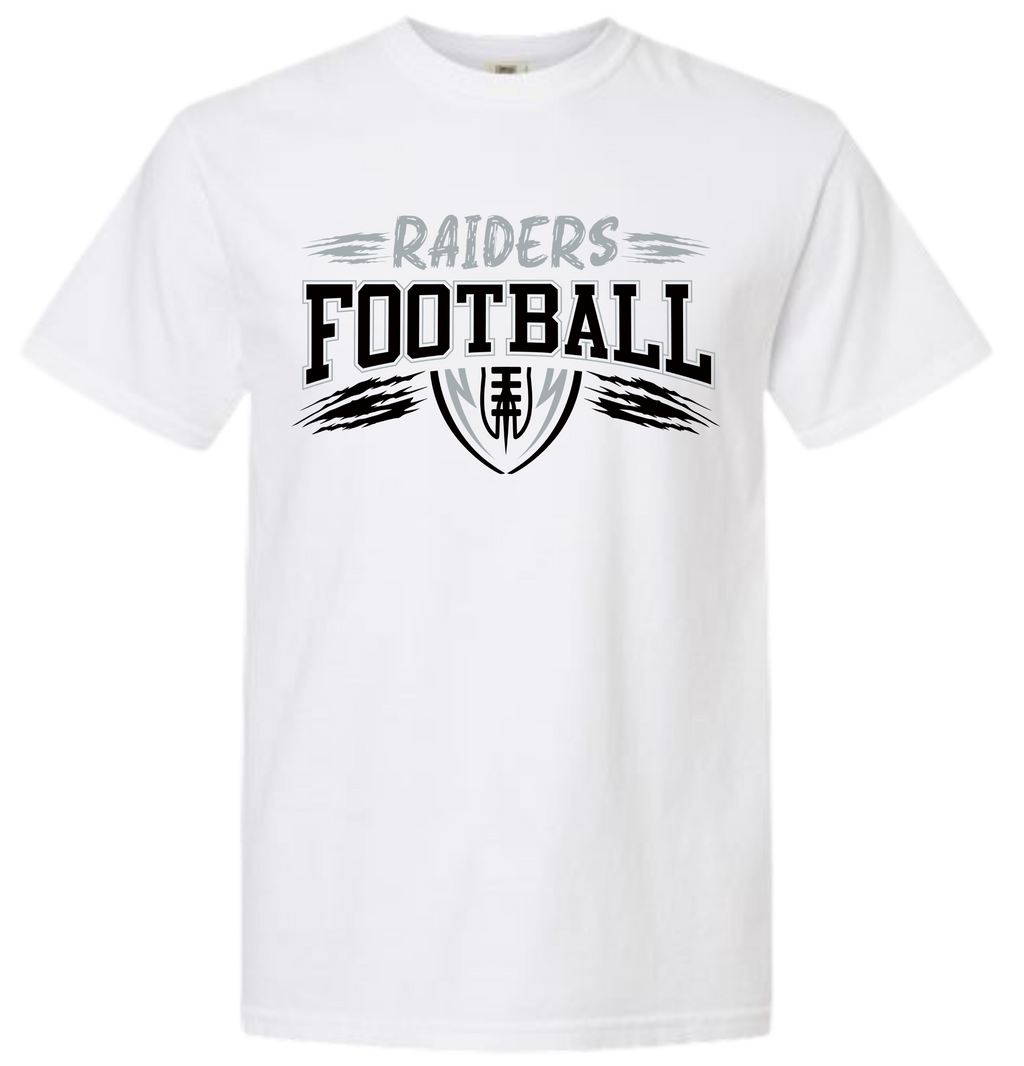 Raiders Football - Black Font