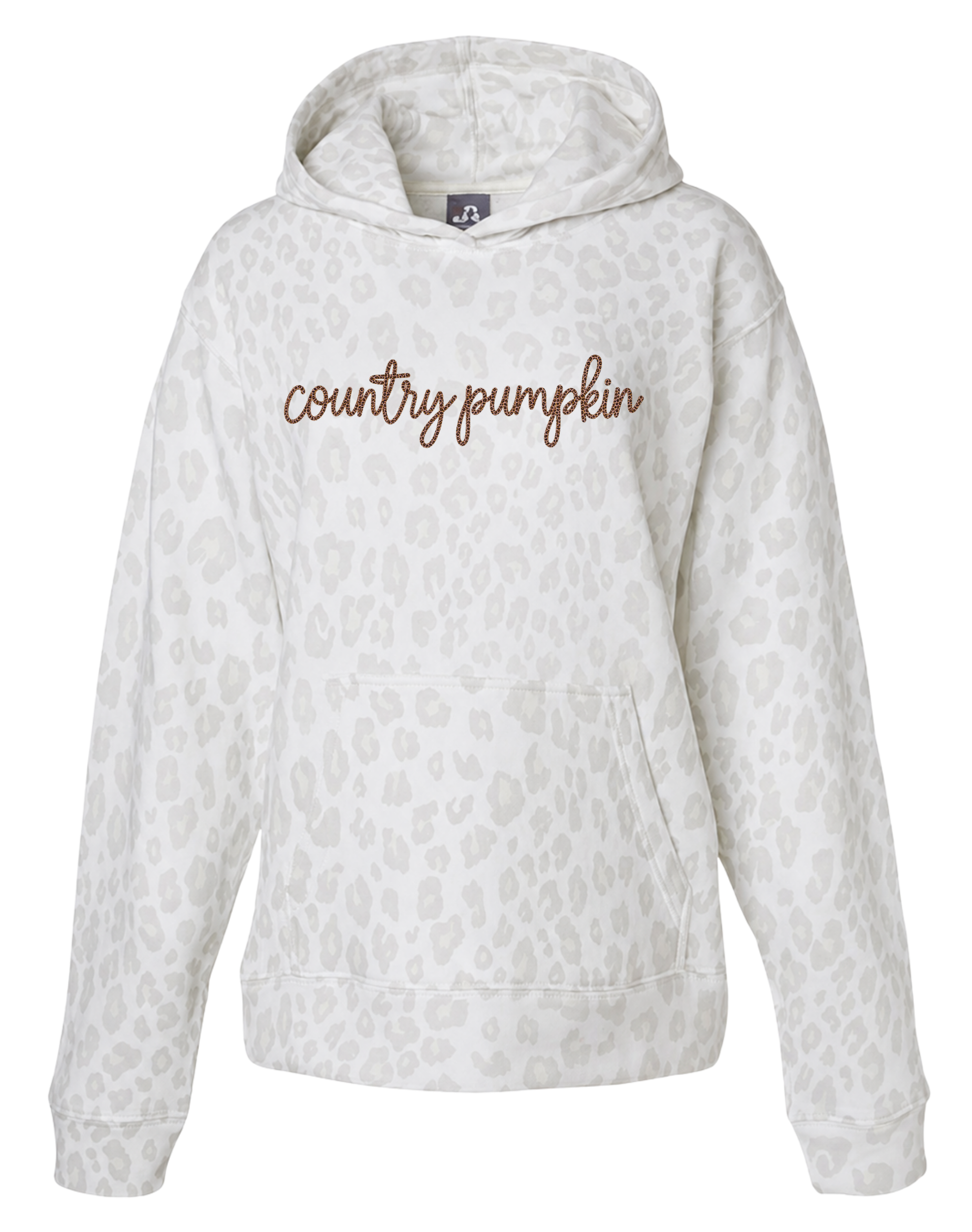 Country Pumpkin Leopard Hoodie