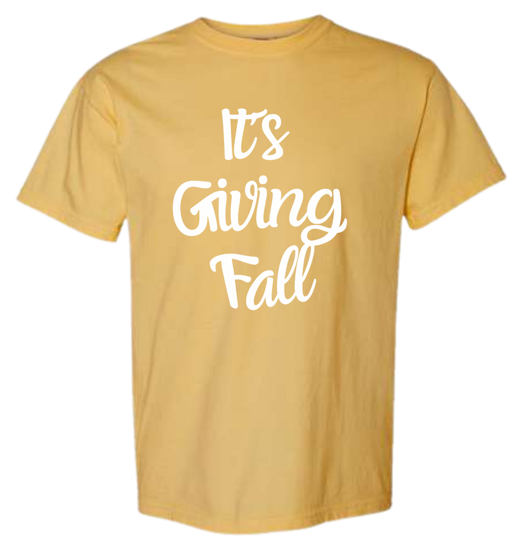 It's Giving Fall