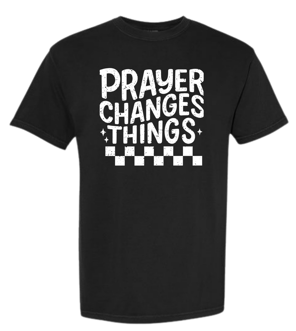 3A - Prayer Changes Things (White)