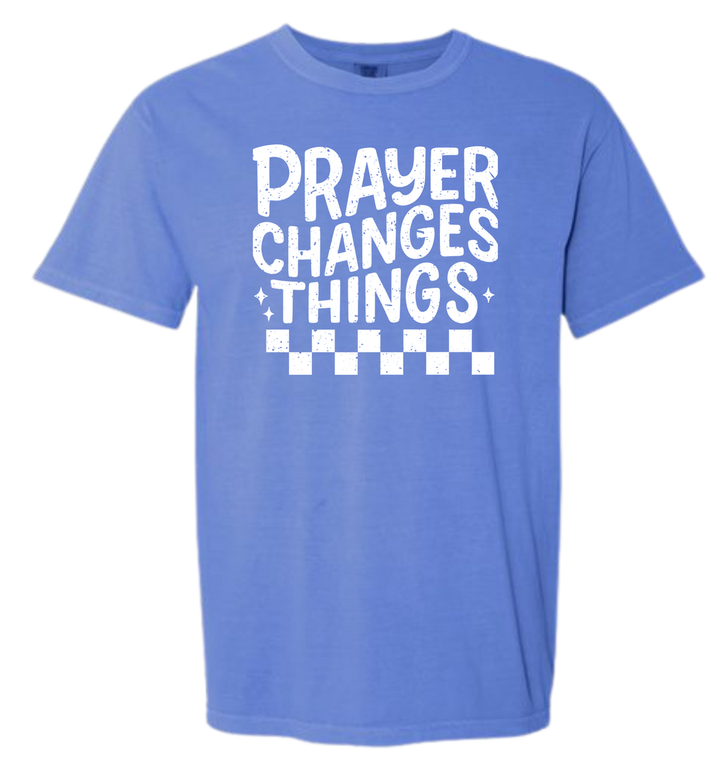 3A - Prayer Changes Things (White)