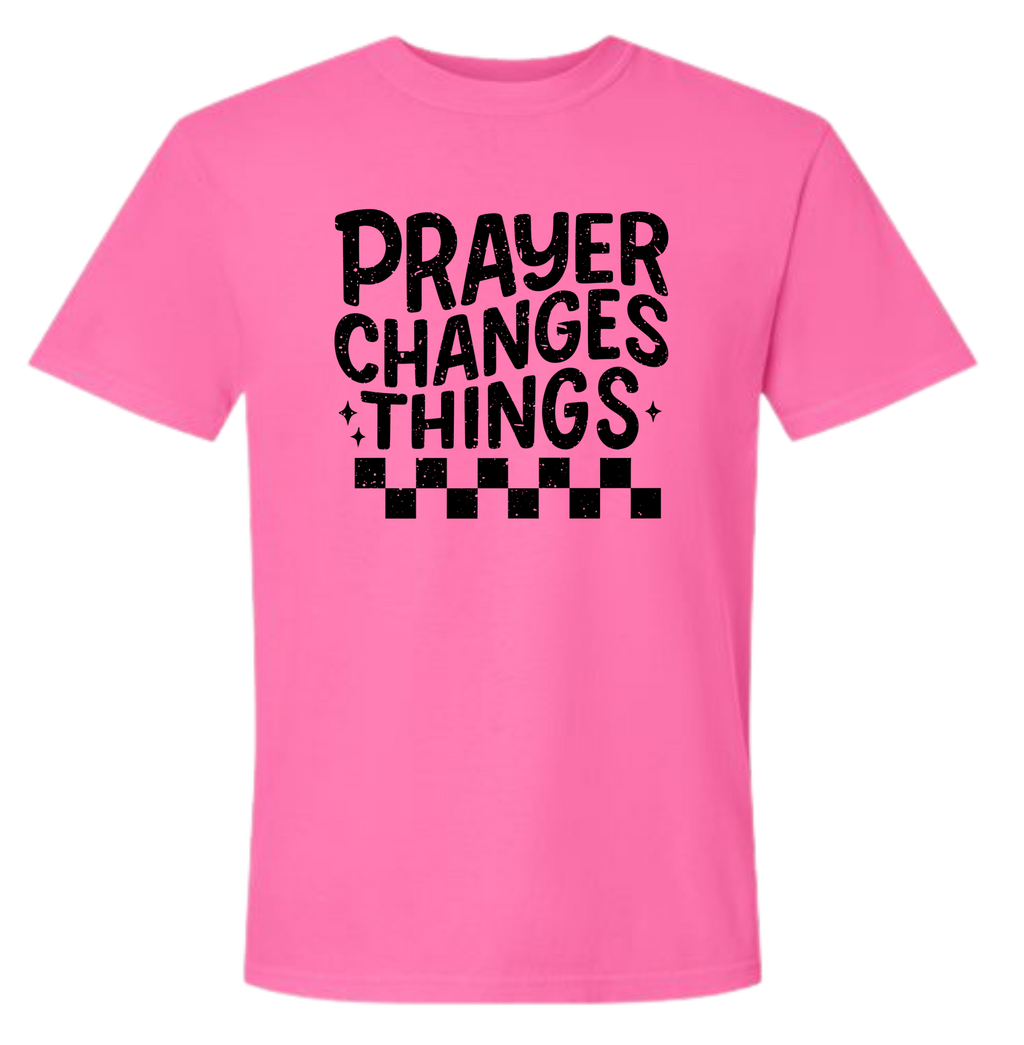3B - Prayer Changes Things (Black)