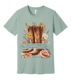 I Can Do All Things Through Christ Who Strengthens Me - Boots and Bible Verse T-Shirt