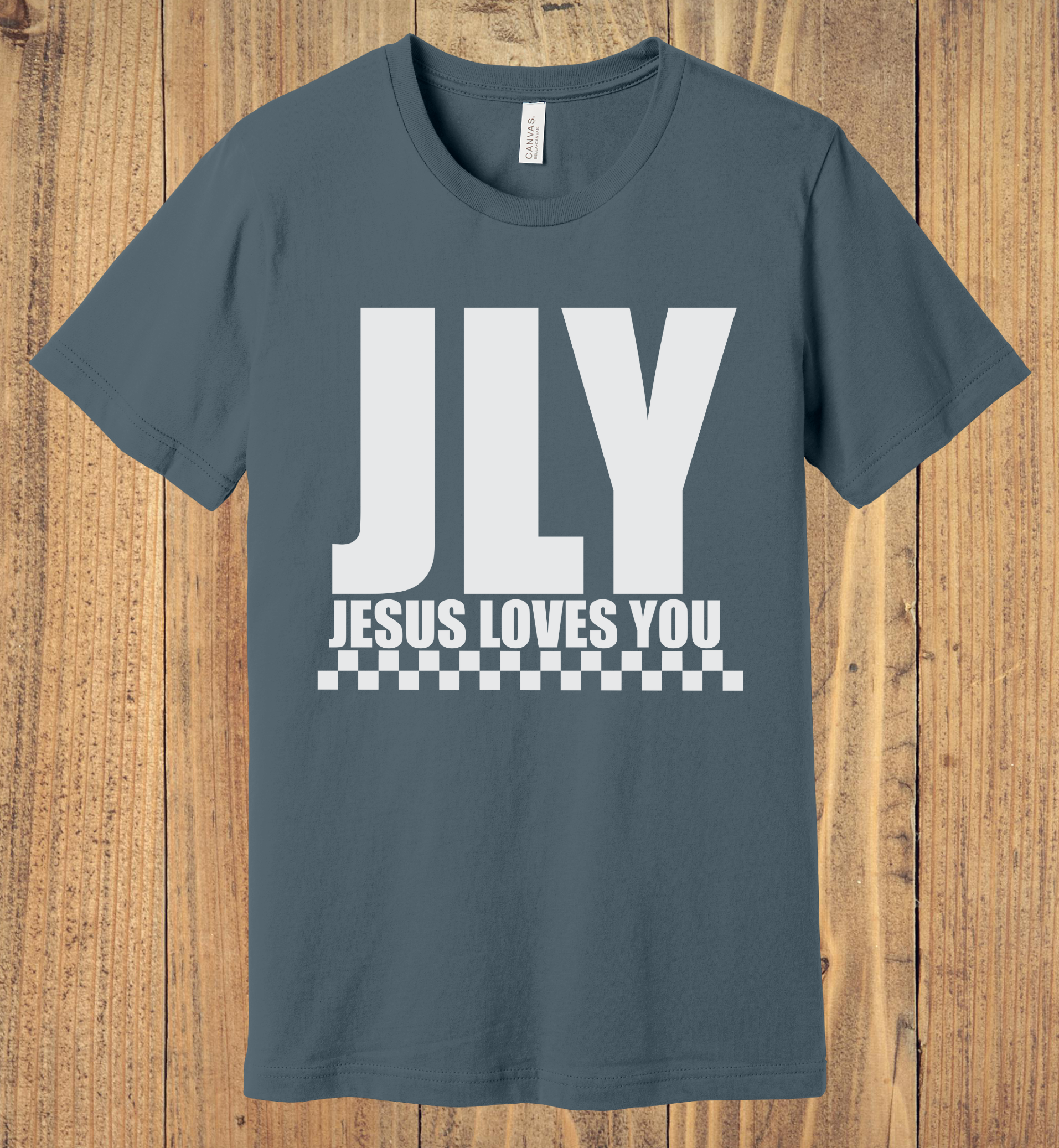 24 - JLY Jesus Loves You Christian T-Shirt