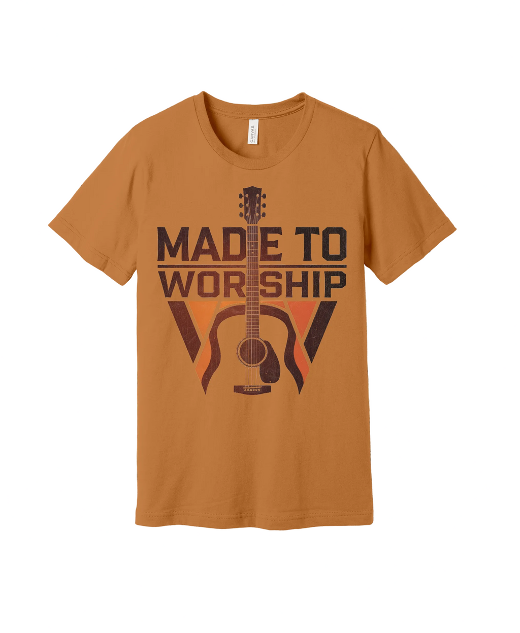 5 - Made to Worship RUST - Christian T-Shirt