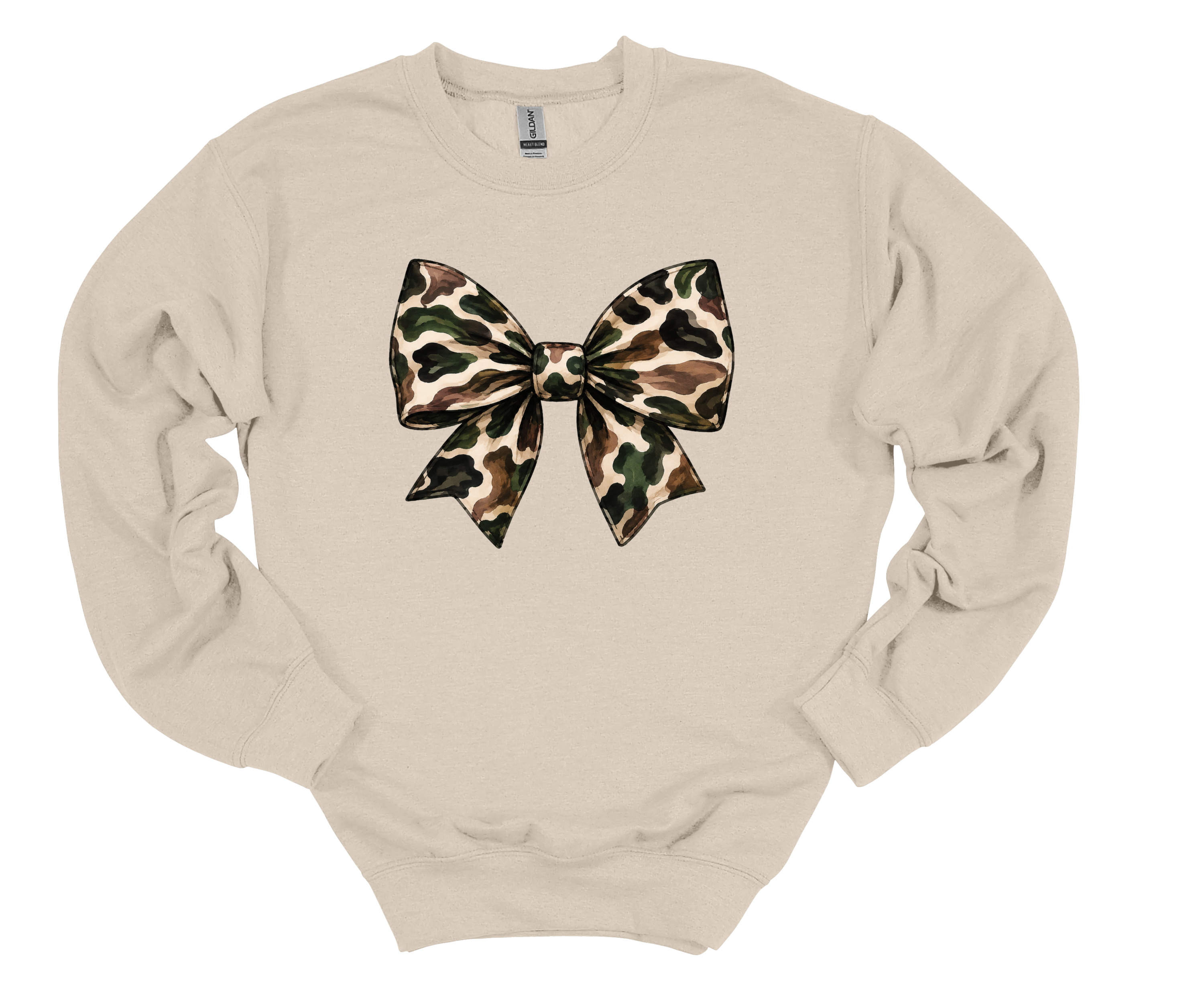 Camo Bow Sweater