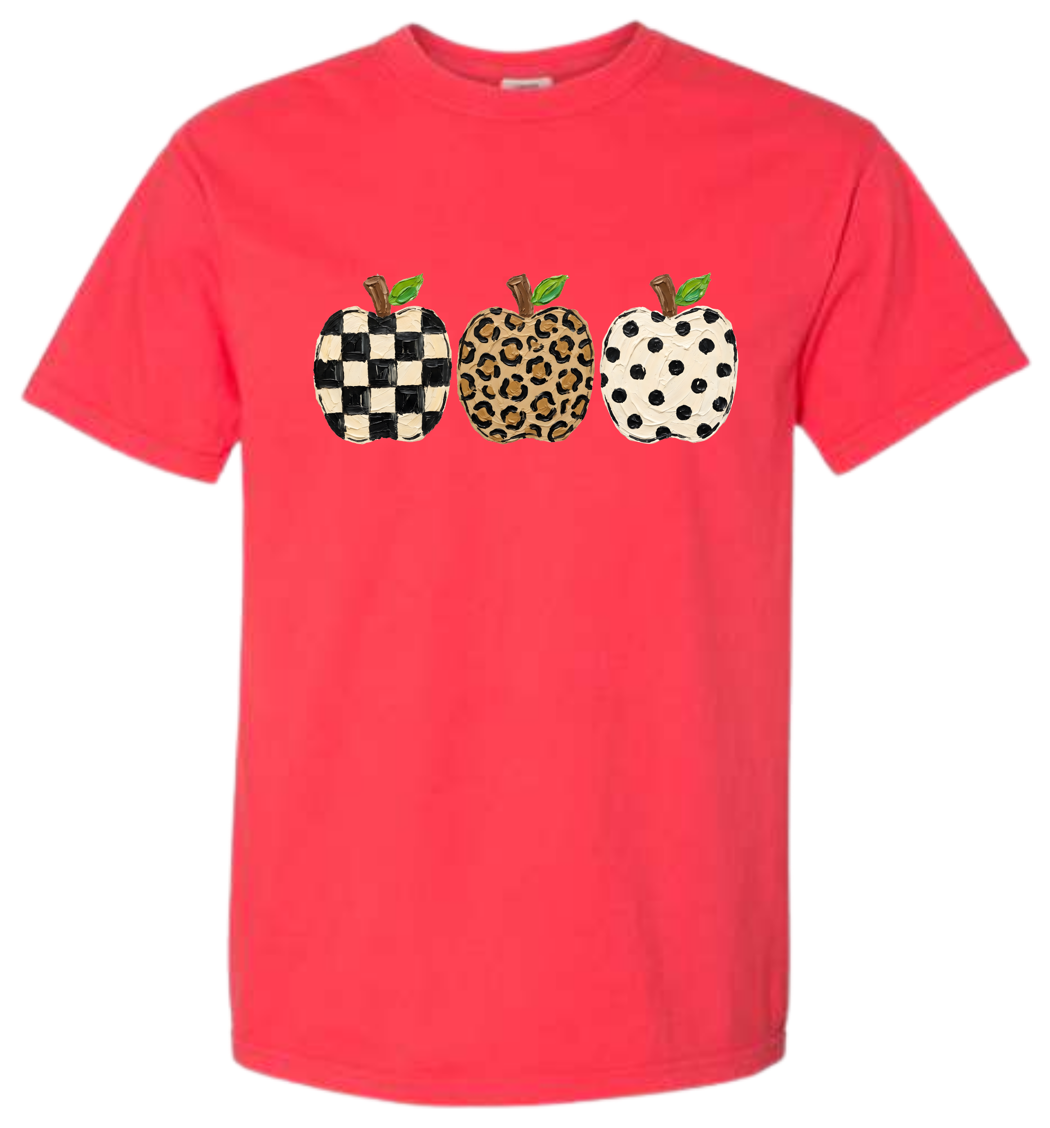 Leopard, Checked, Polka Dot Apples