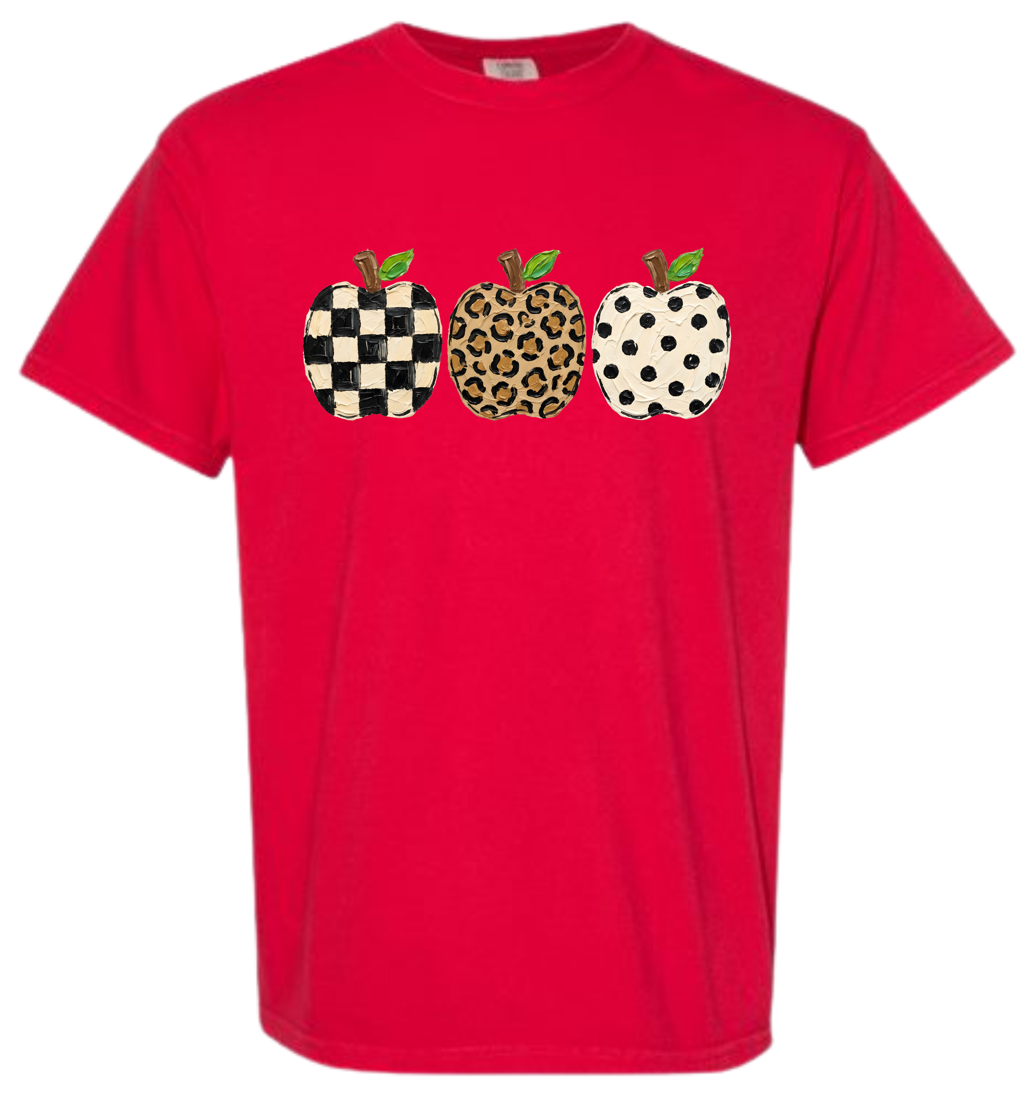 Leopard, Checked, Polka Dot Apples