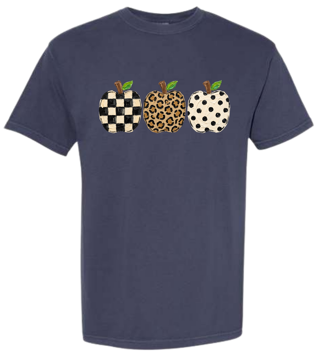 Leopard, Checked, Polka Dot Apples