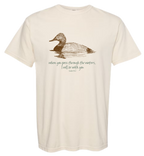 When You Pass Through Deep Waters I Will Be With You - Isaiah 43:2 - Duck