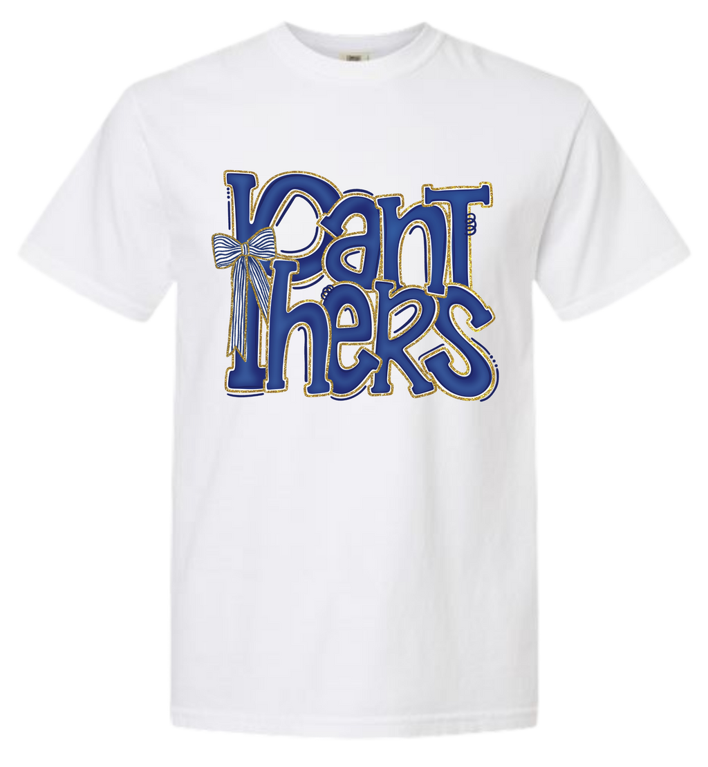 Panthers with Bow