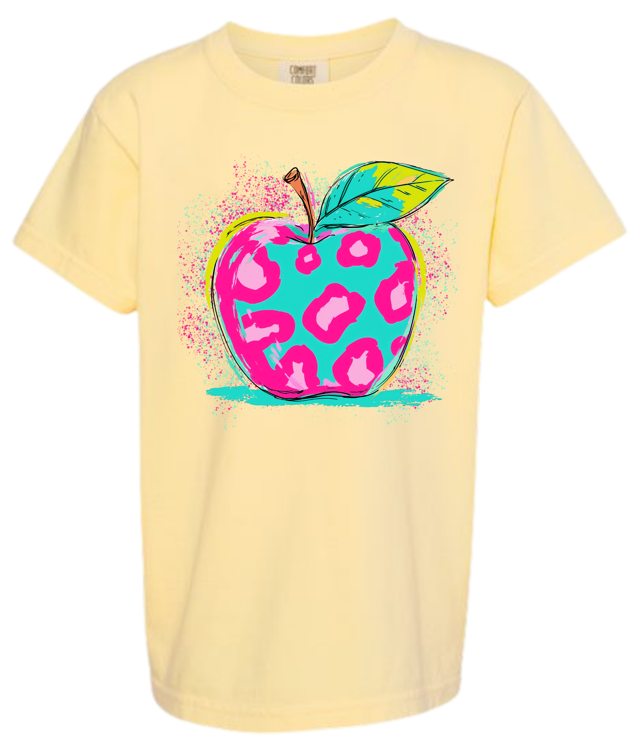 Preppy Leopard Apple