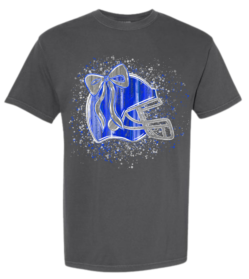 Football Helmet with bow
