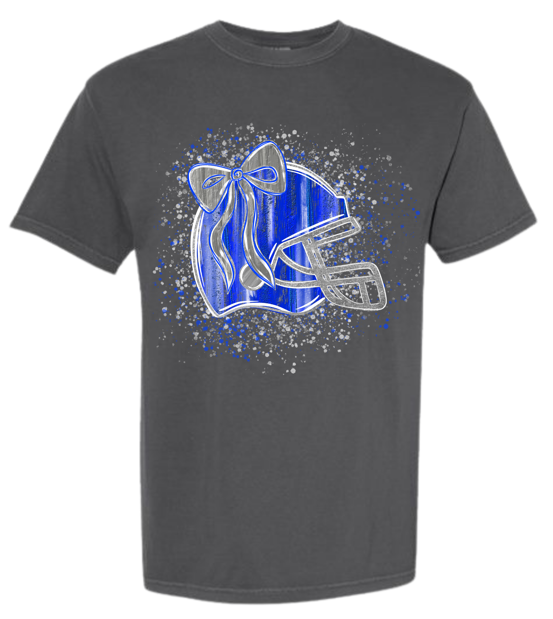 Football Helmet with bow