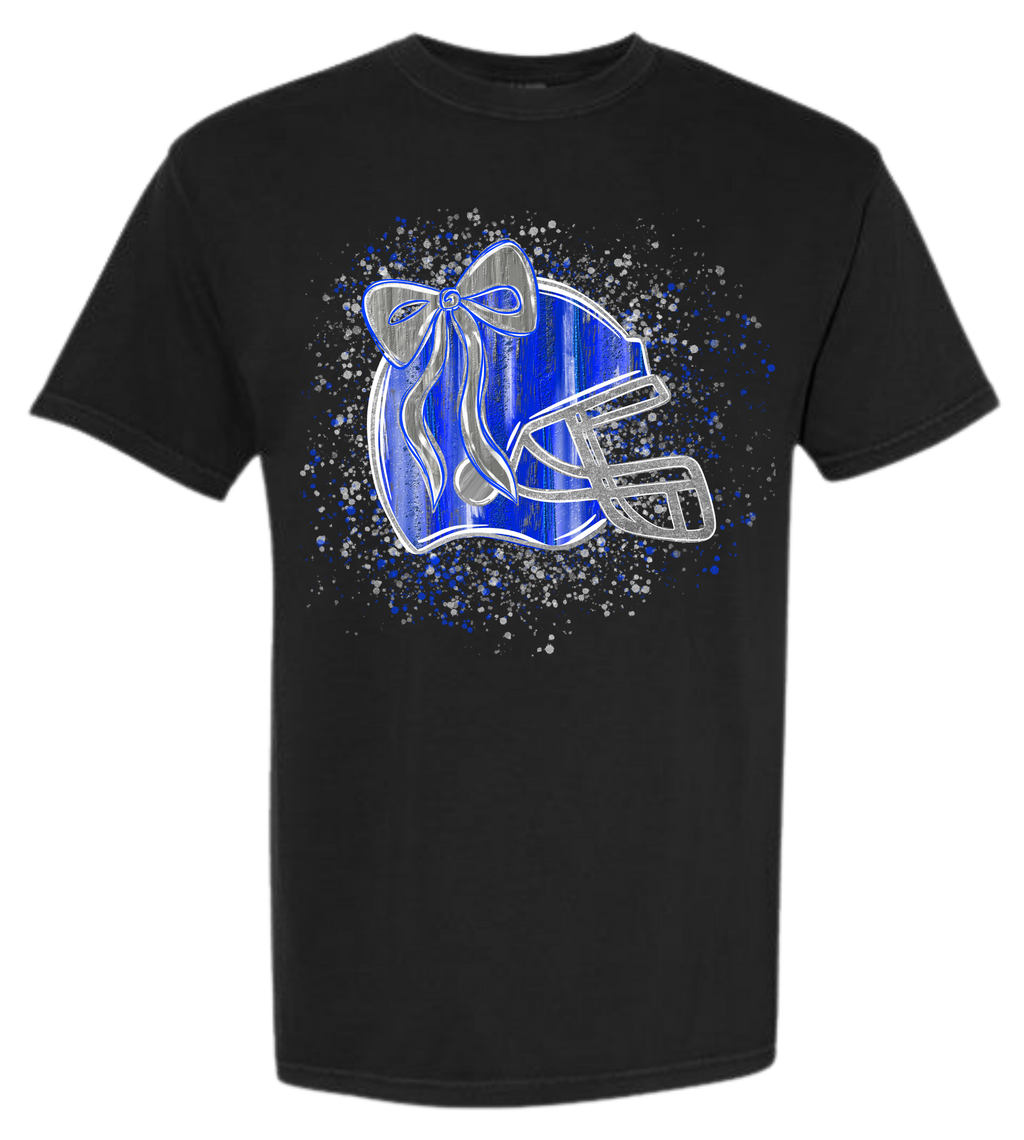 Football Helmet with bow