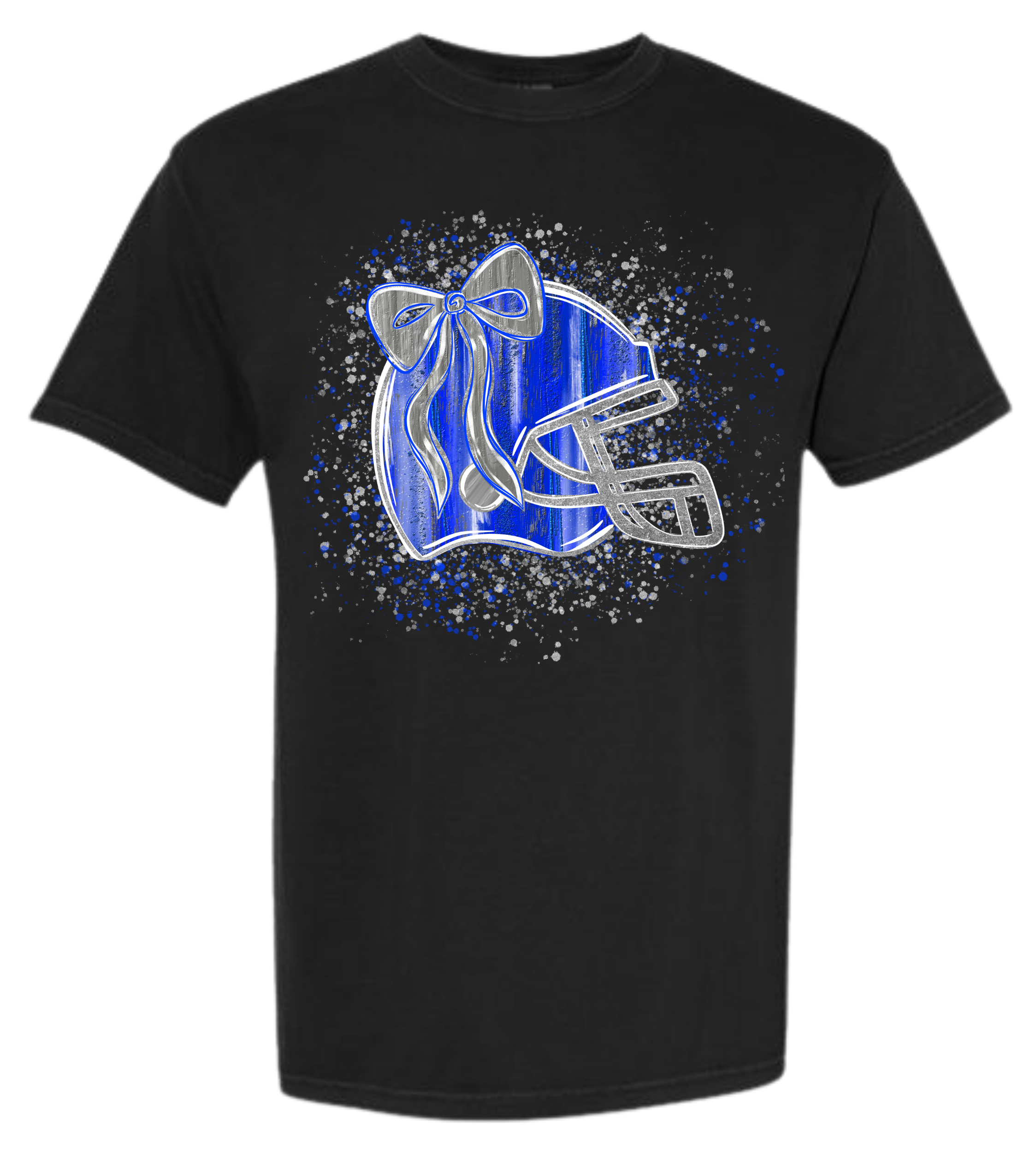 Football Helmet with bow
