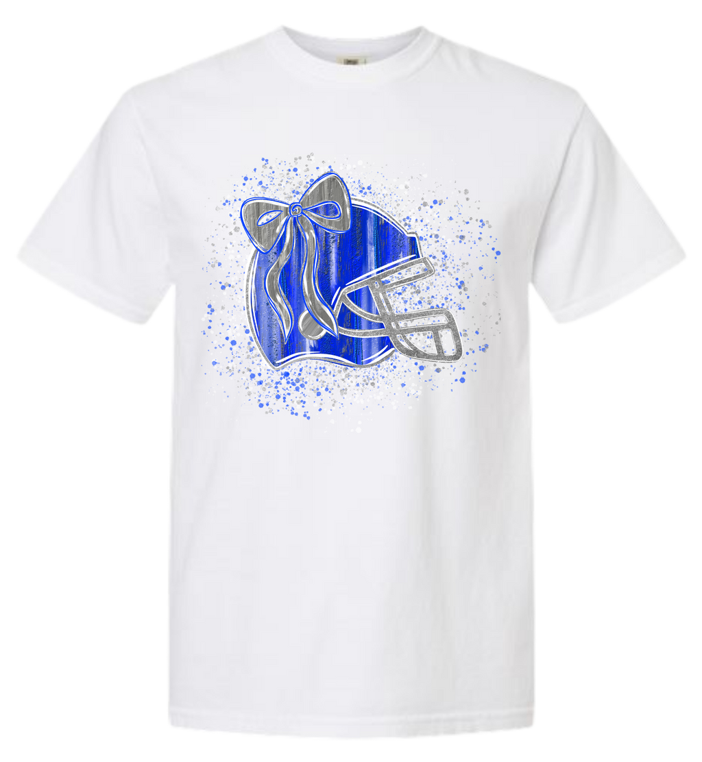 Football Helmet with bow