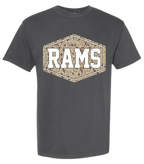 Rams Camo Distressed Design