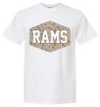 Rams Camo Distressed Design