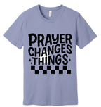 4 - Prayer Changes Things (Black) - Christian T-Shirt