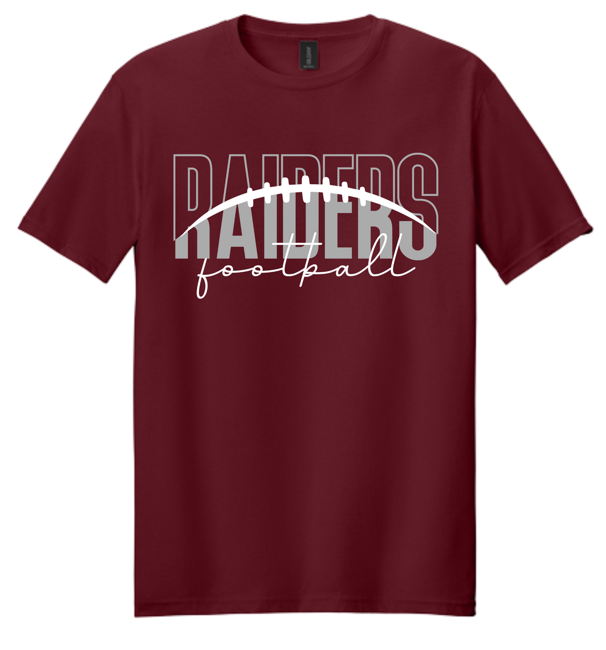 Raiders Football - White Font