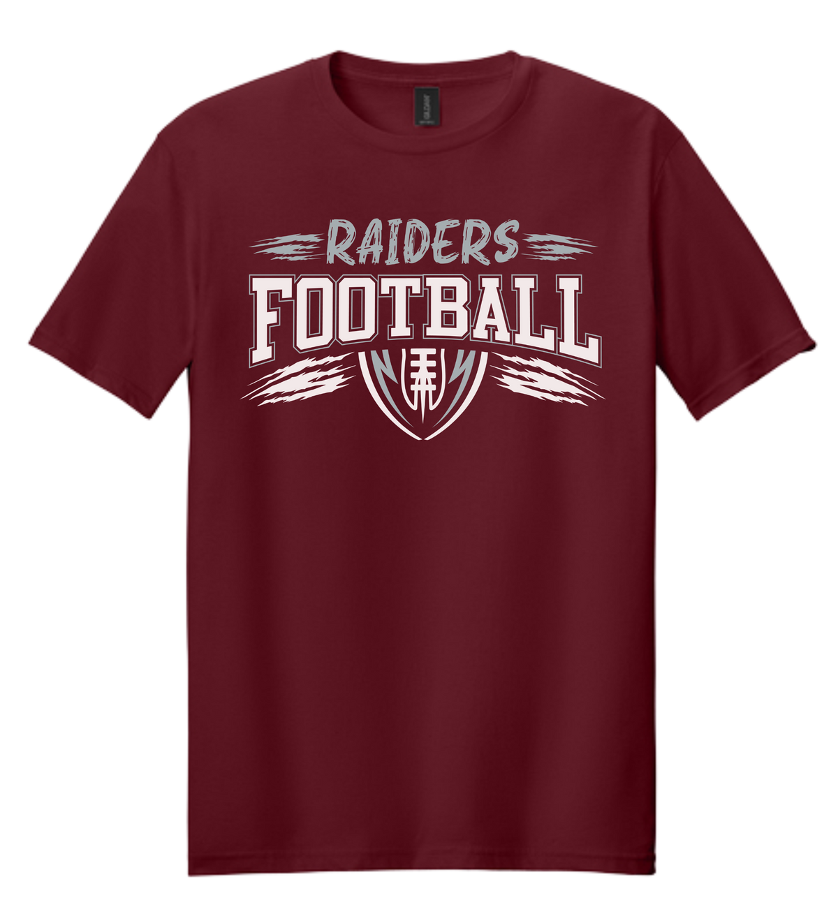 Raiders Football - White Font