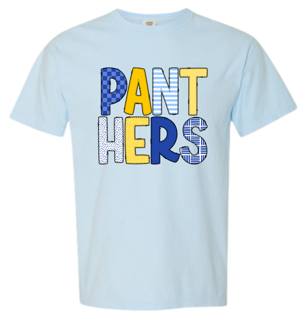 Panthers Block Letter