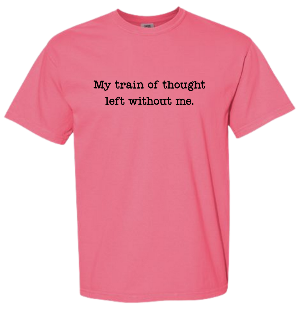 My Train of Thought Left Without Me