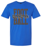 Football Mama Leopard Print