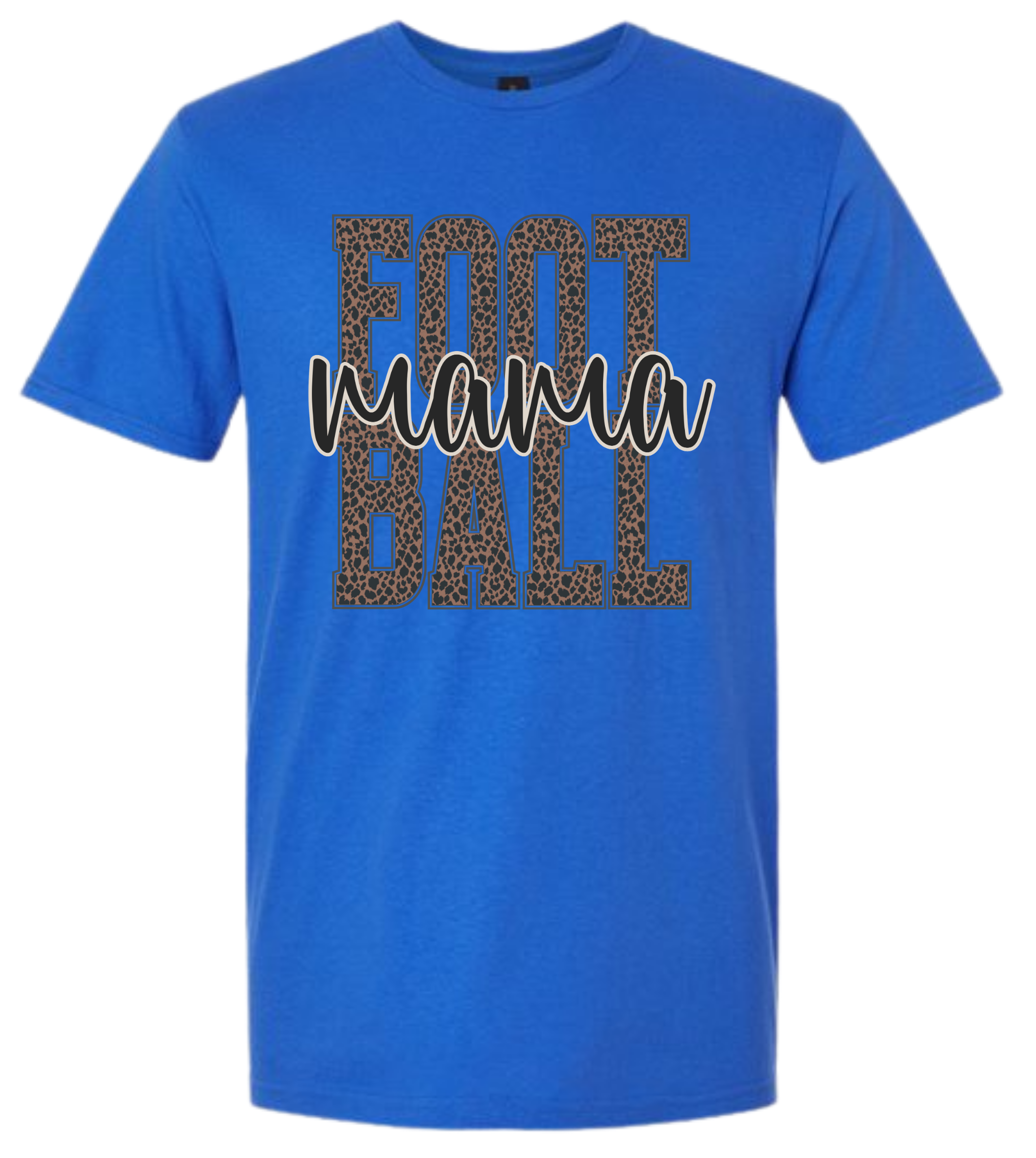 Football Mama Leopard Print
