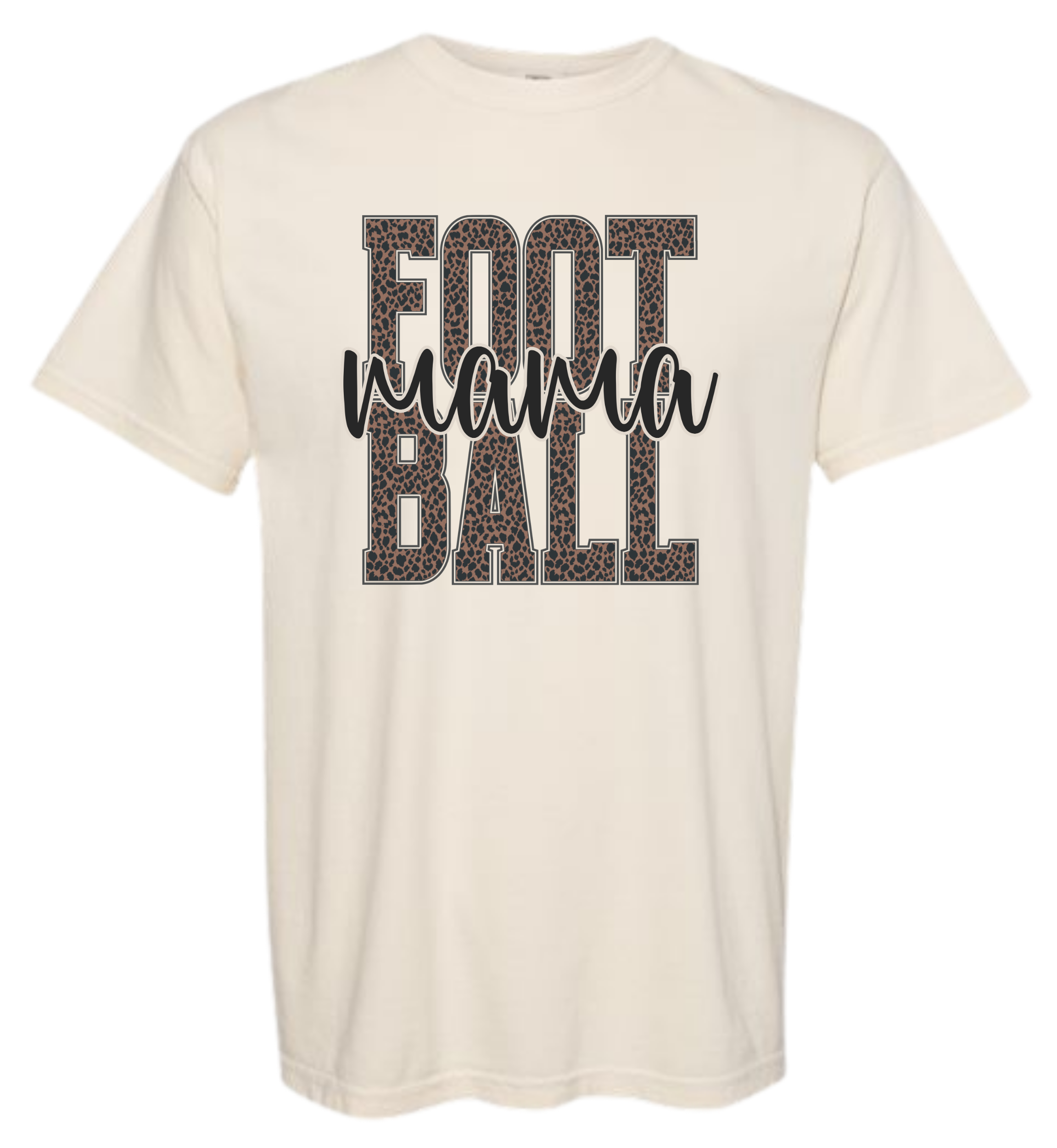 Football Mama Leopard Print