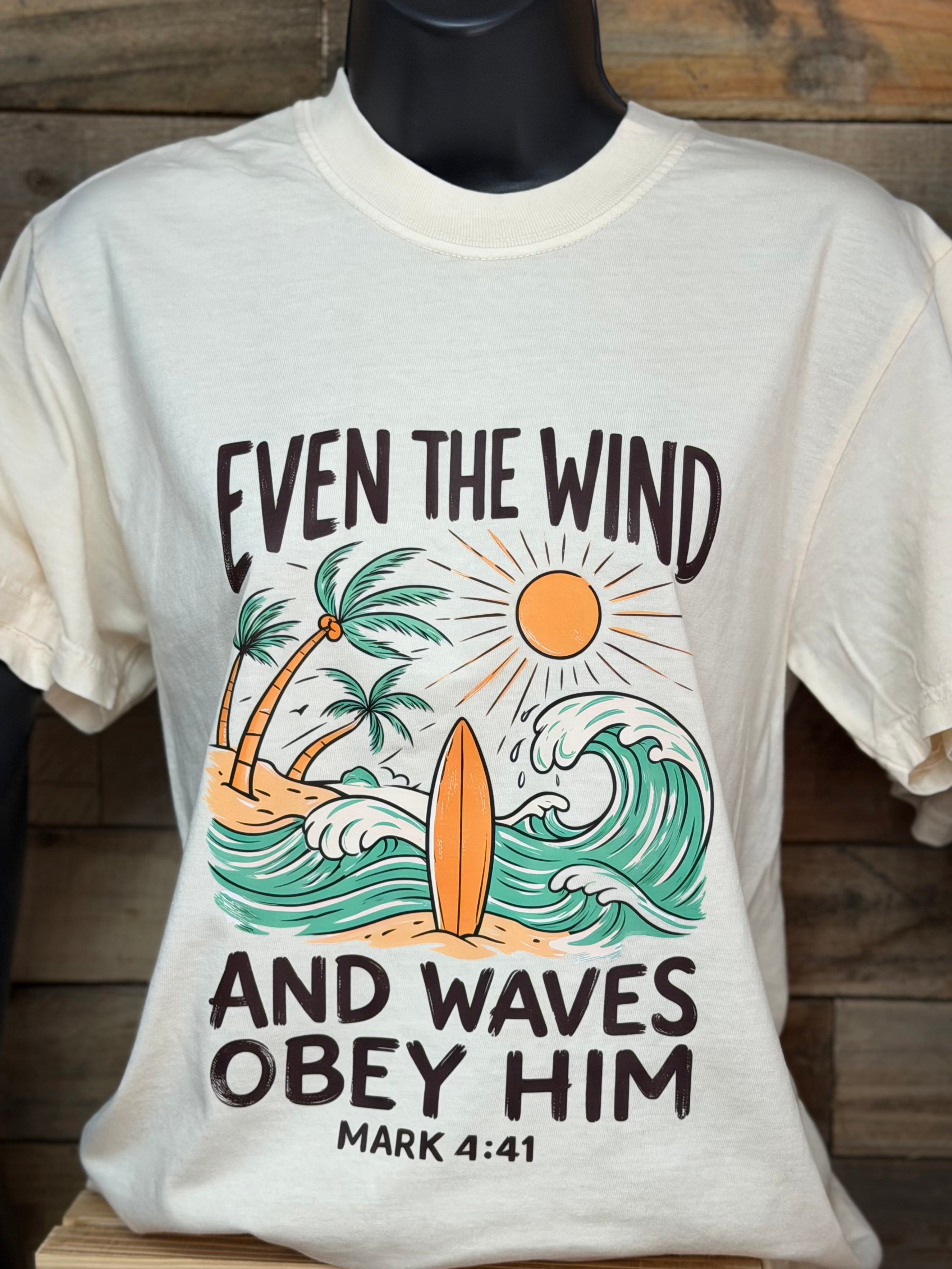 Even the Wind and Waves Obey Him