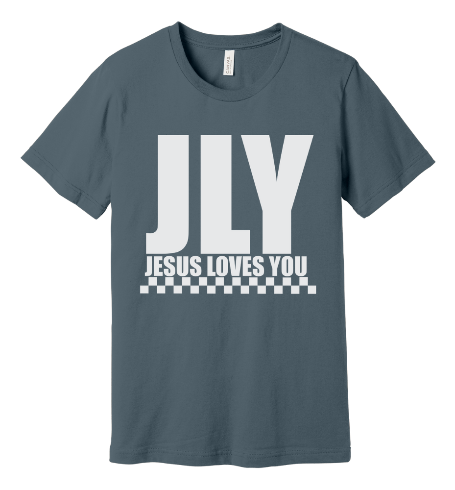 24 - JLY Jesus Loves You Christian T-Shirt
