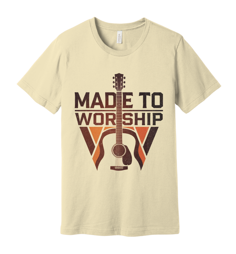 5 - Made to Worship RUST - Christian T-Shirt