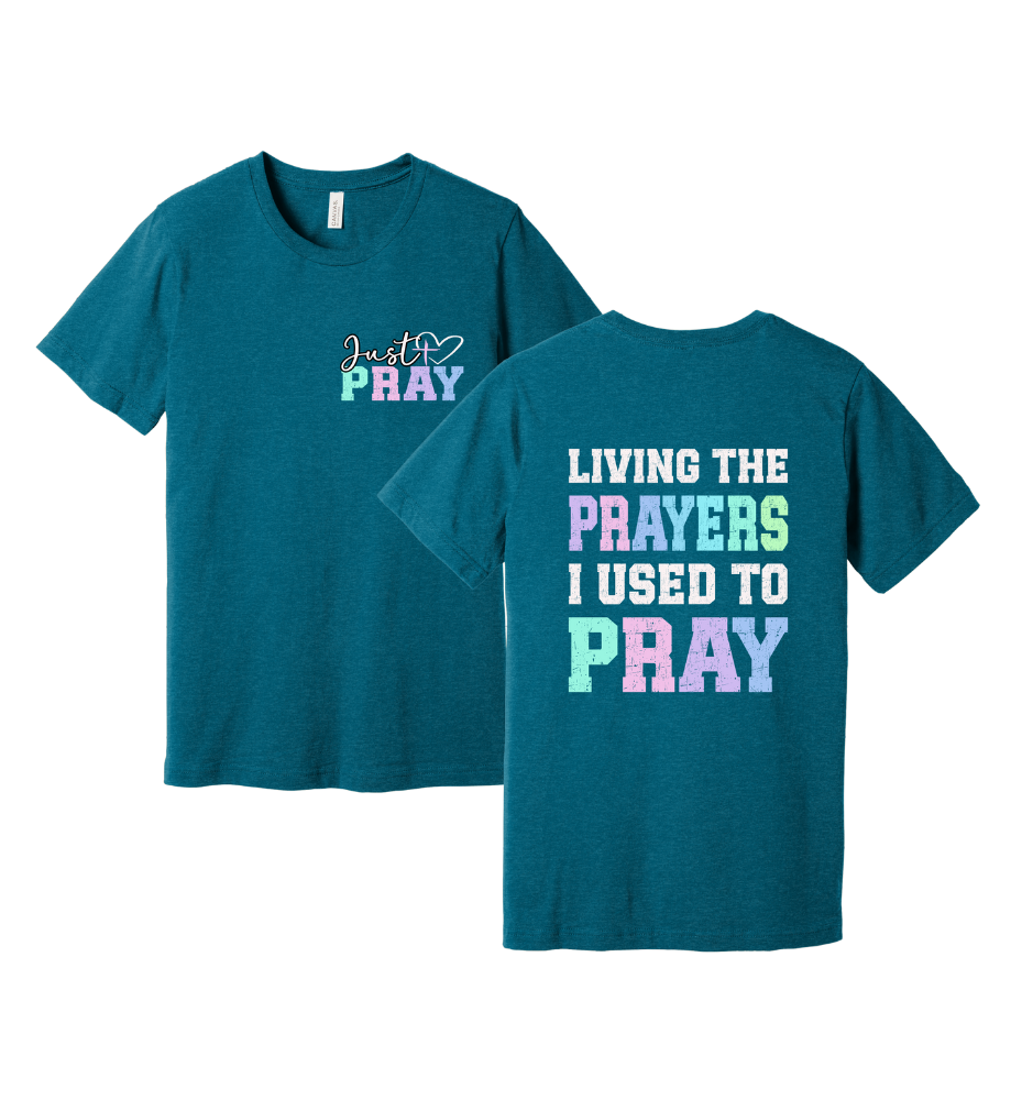 1 - Living the Prayers I Used to Pray Christian T-Shirt