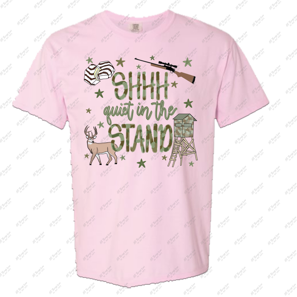 Shhh…Quiet in the Stand
